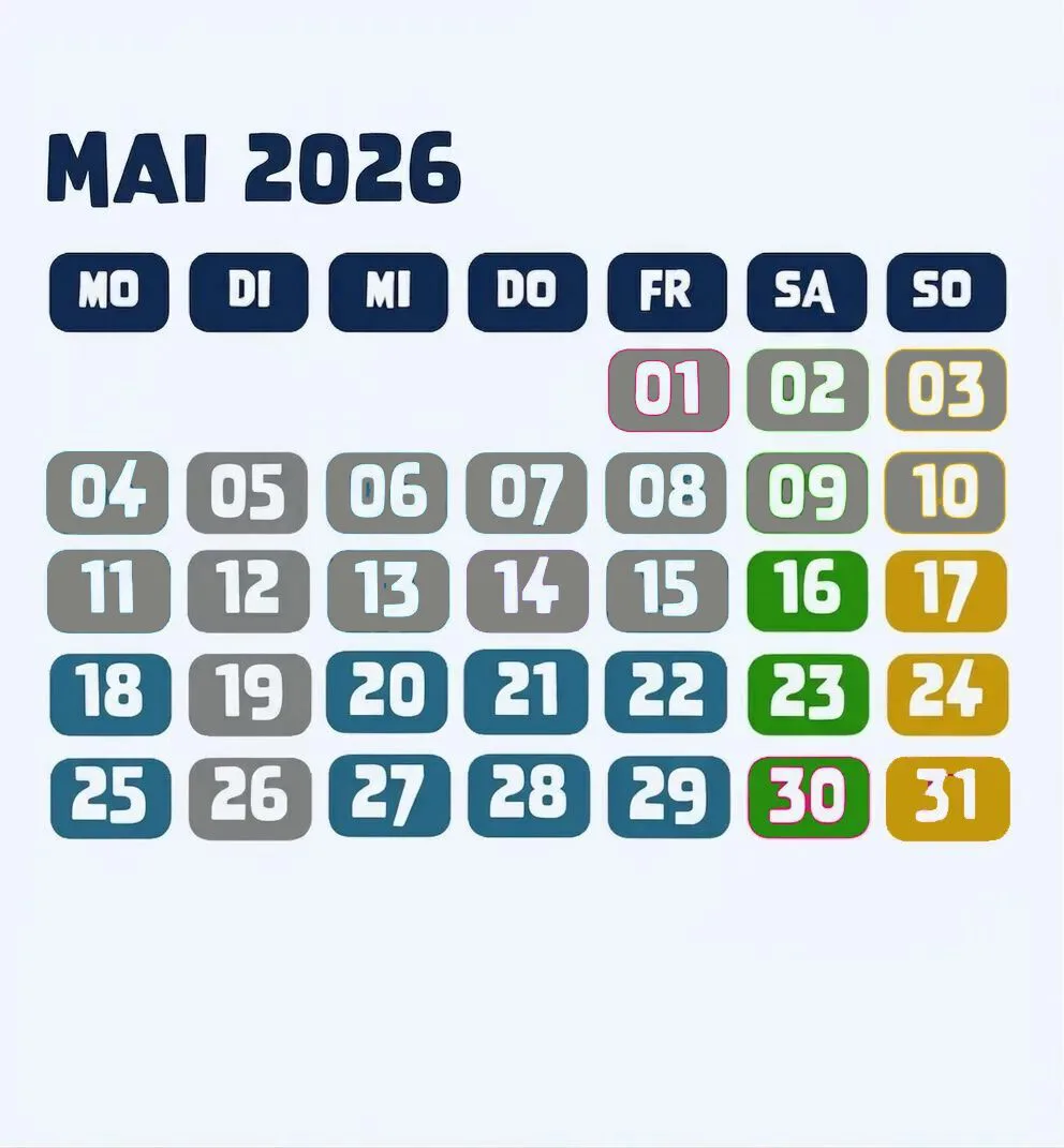 Mai2026 Geschlossen