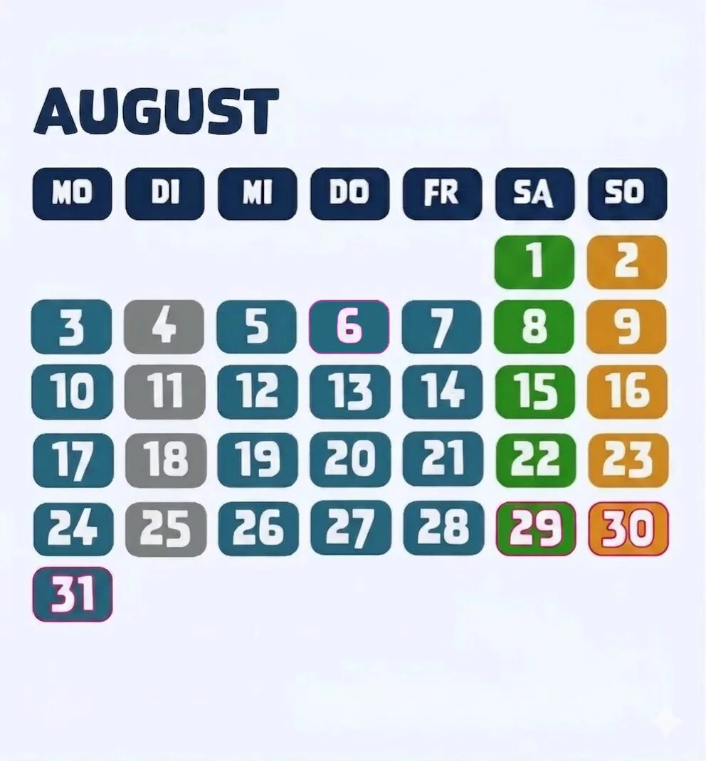 August