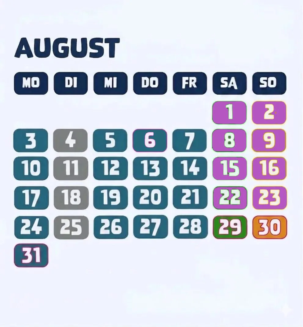 August